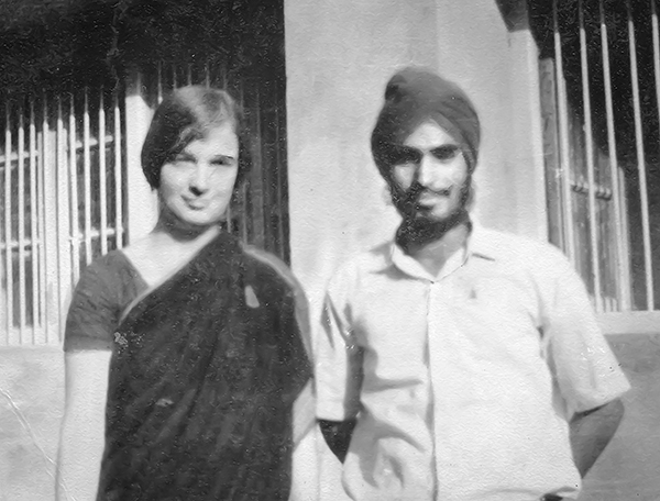 Sanno Keeler and Surjit Singh Sept 1968
